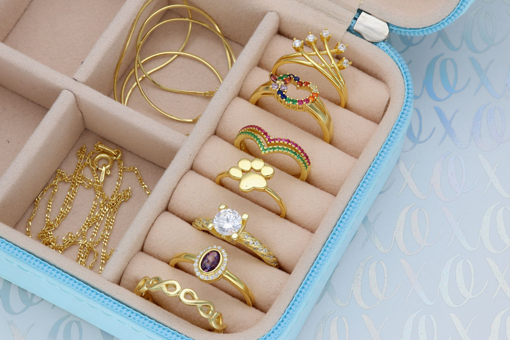 Joyas Bañadas en Oro